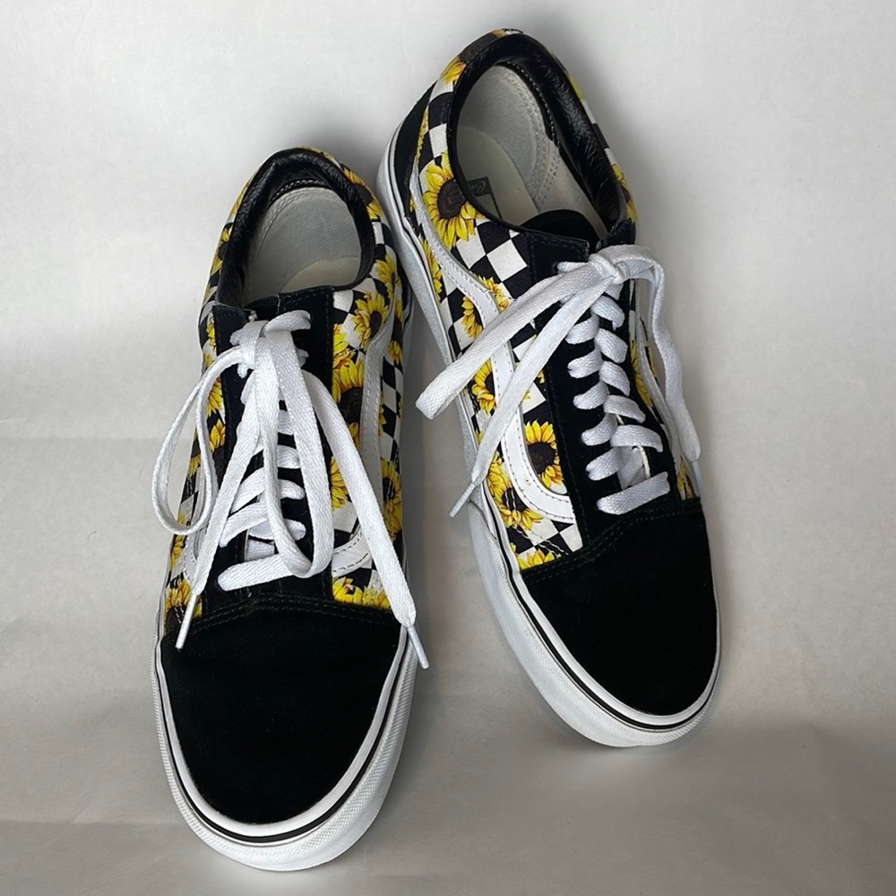 VANS•OLD SKOOL•SUNFLOWER•WOMENS 10.5